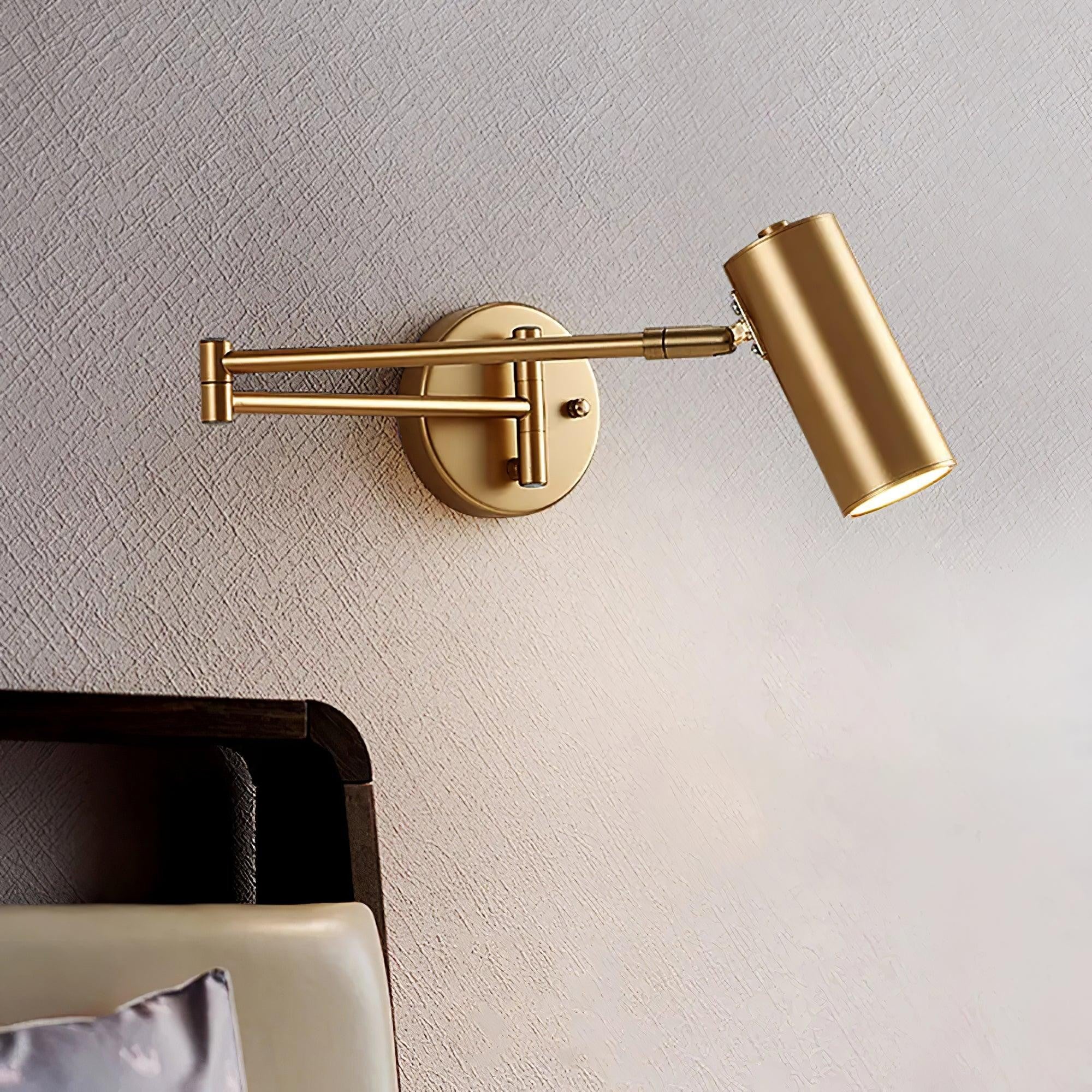 Arclume Pivot Arm Wall Light, Hardwired Wall Sconce, detail 39