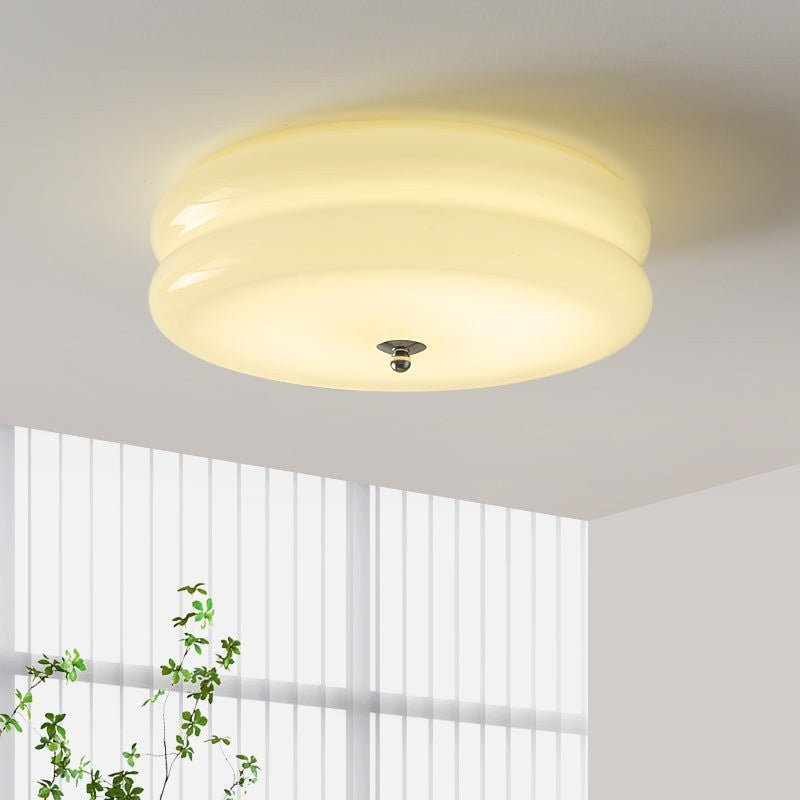 Art Deco Glass Dome Ceiling Light