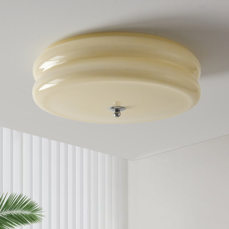 Art Deco Glass Dome Ceiling Light