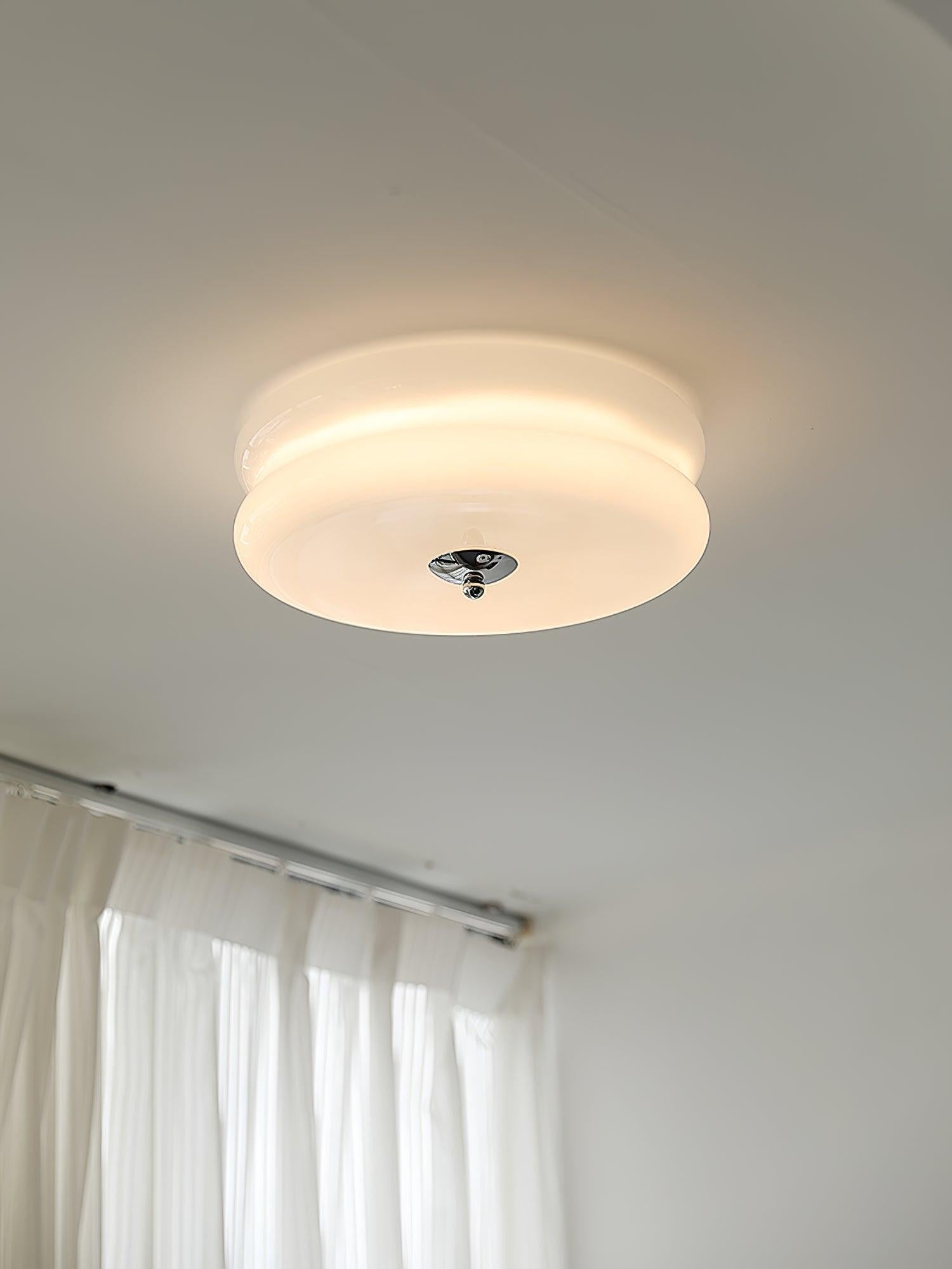 Art Deco Glass Dome Ceiling Light