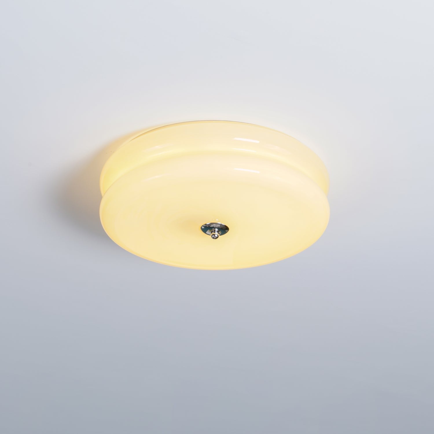 Art Deco Glass Dome Ceiling Light