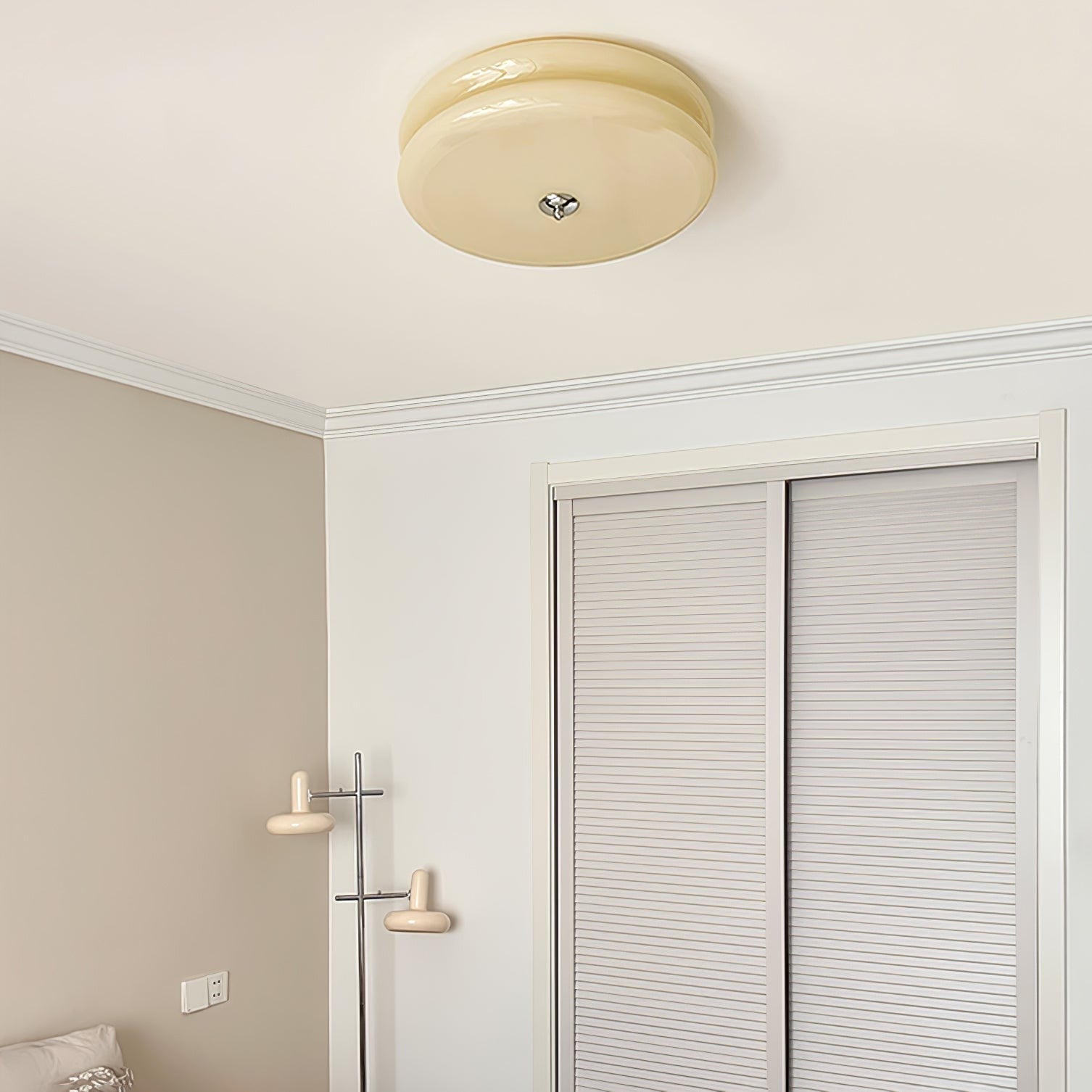 Art Deco Glass Dome Ceiling Light