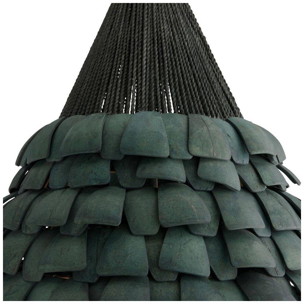 Ferndale 20" Eucalyptus Stain Chandelier