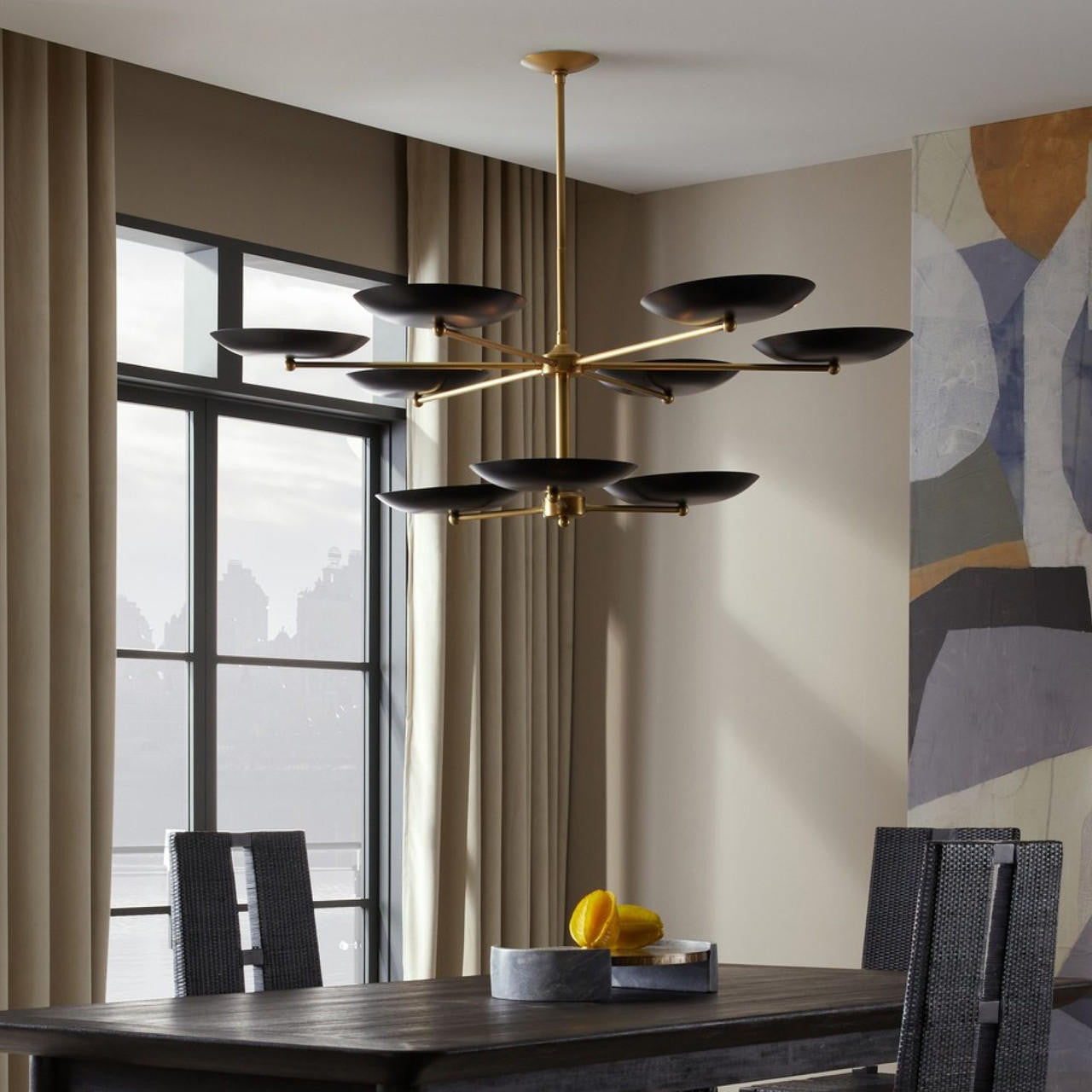 Griffith Two Tiered Chandelier