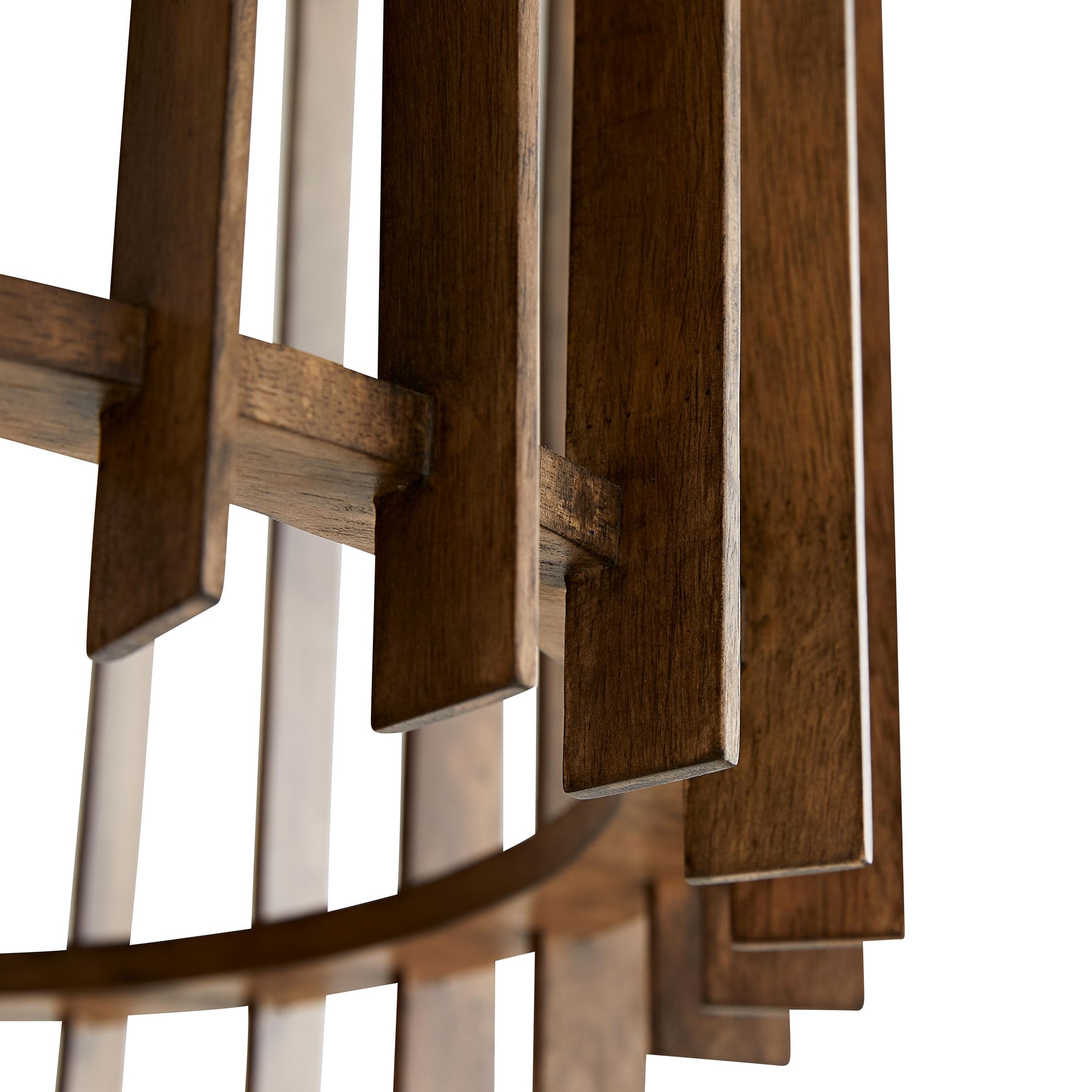 Home Valencia 49" Wide Dark Walnut Chandelier