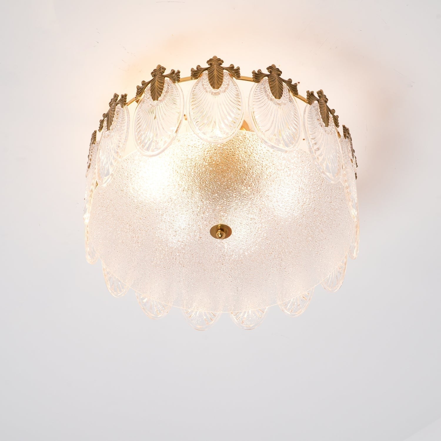 Artisan Glass Pattern Chandelier