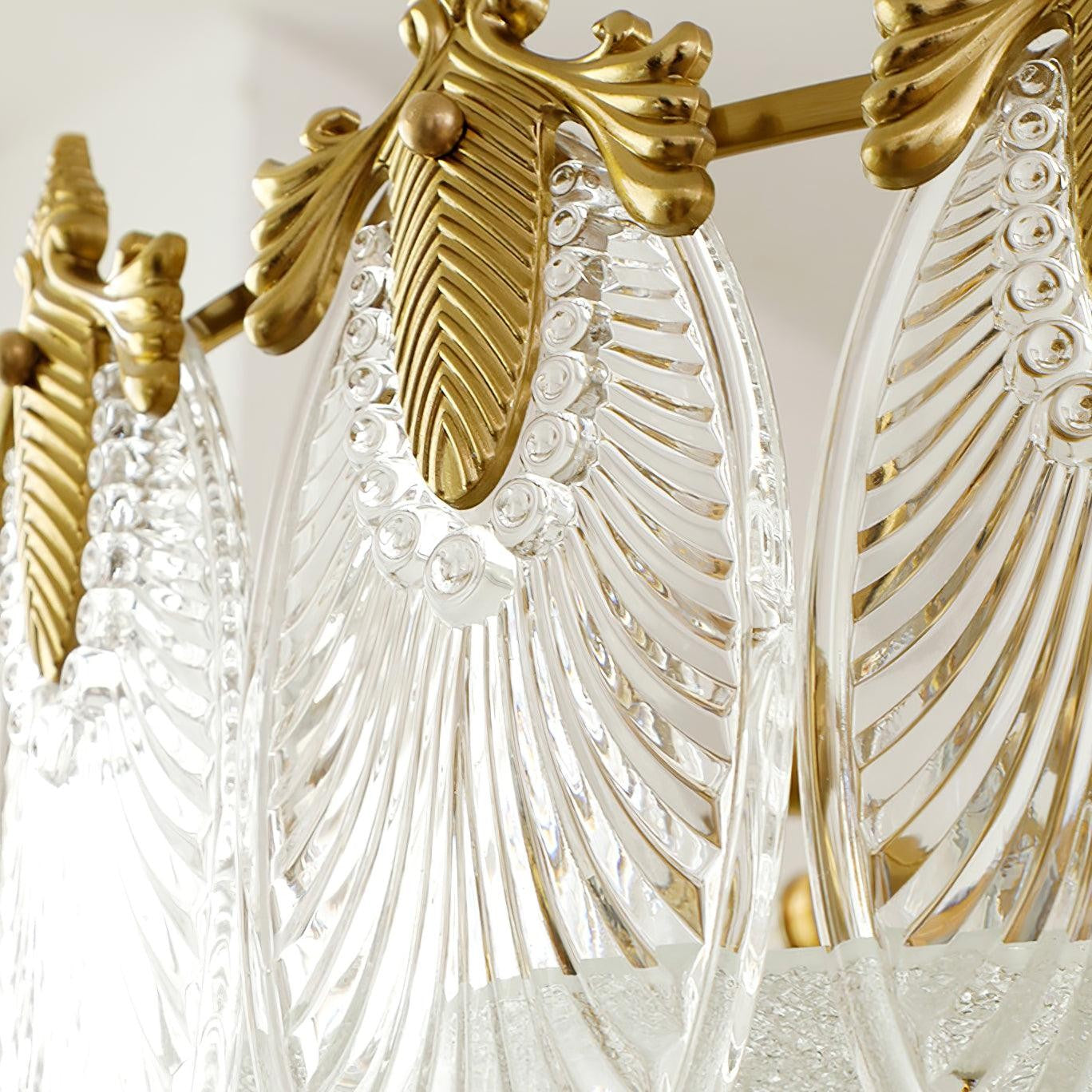 Artisan Glass Pattern Chandelier