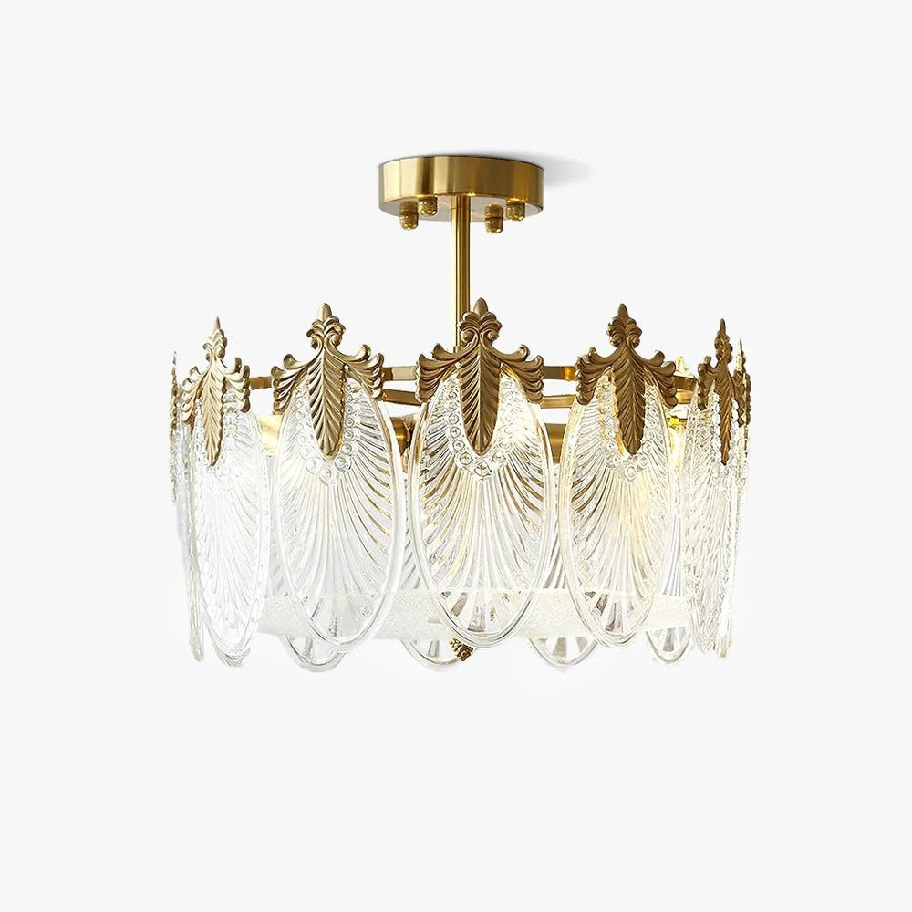 Artisan Glass Pattern Chandelier