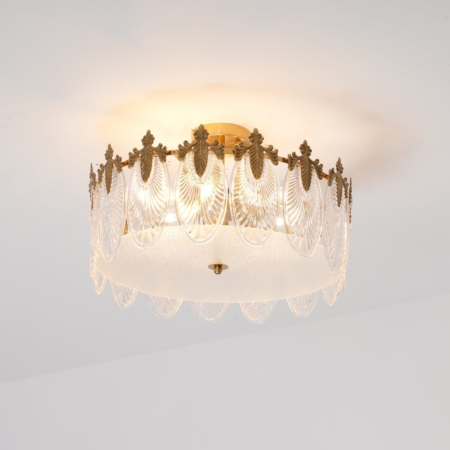 Artisan Glass Pattern Chandelier