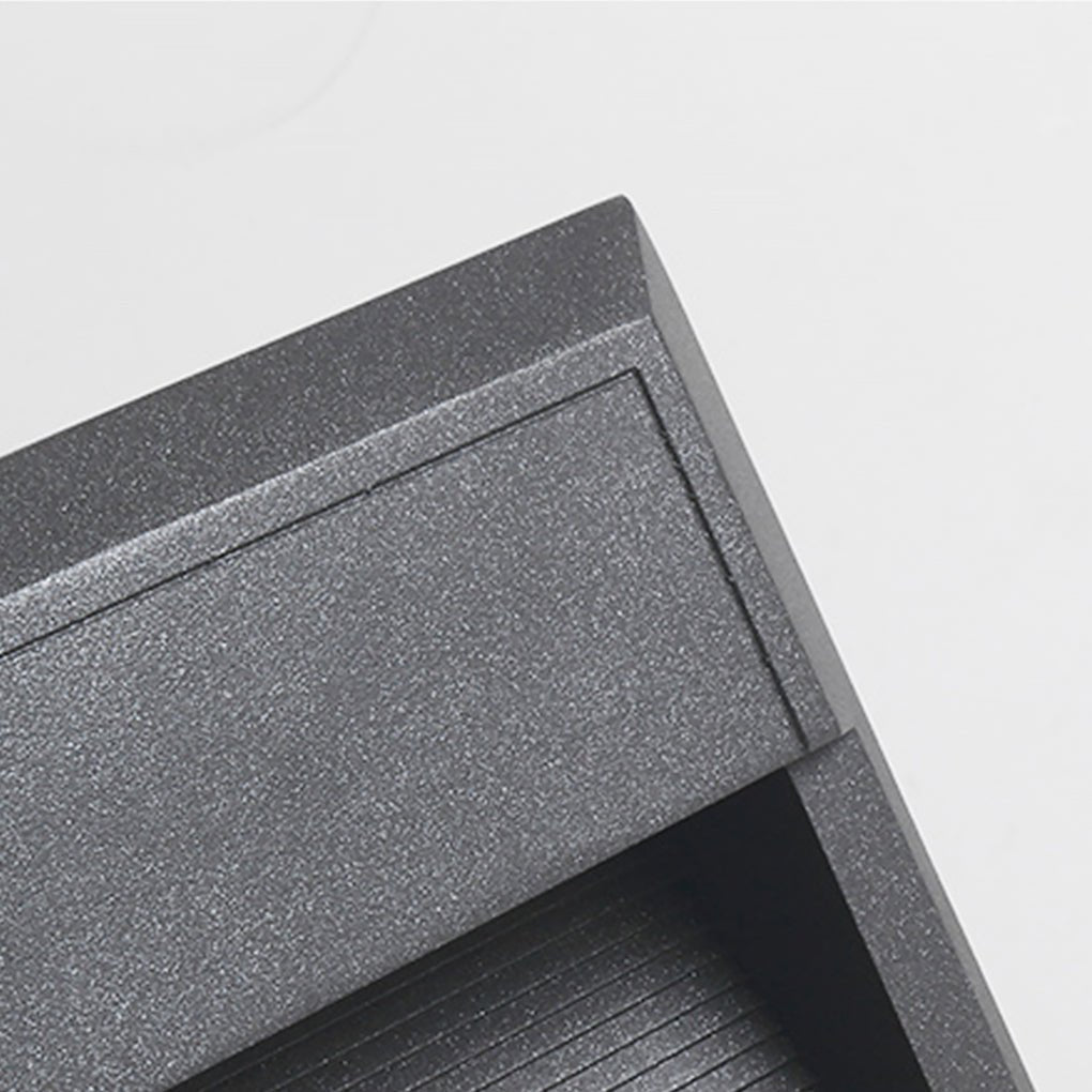 Waterproof Exterior LED Step Lights Corner Lamp for Villa Courtyard Garden, Outdoor Wall Light, detail 15