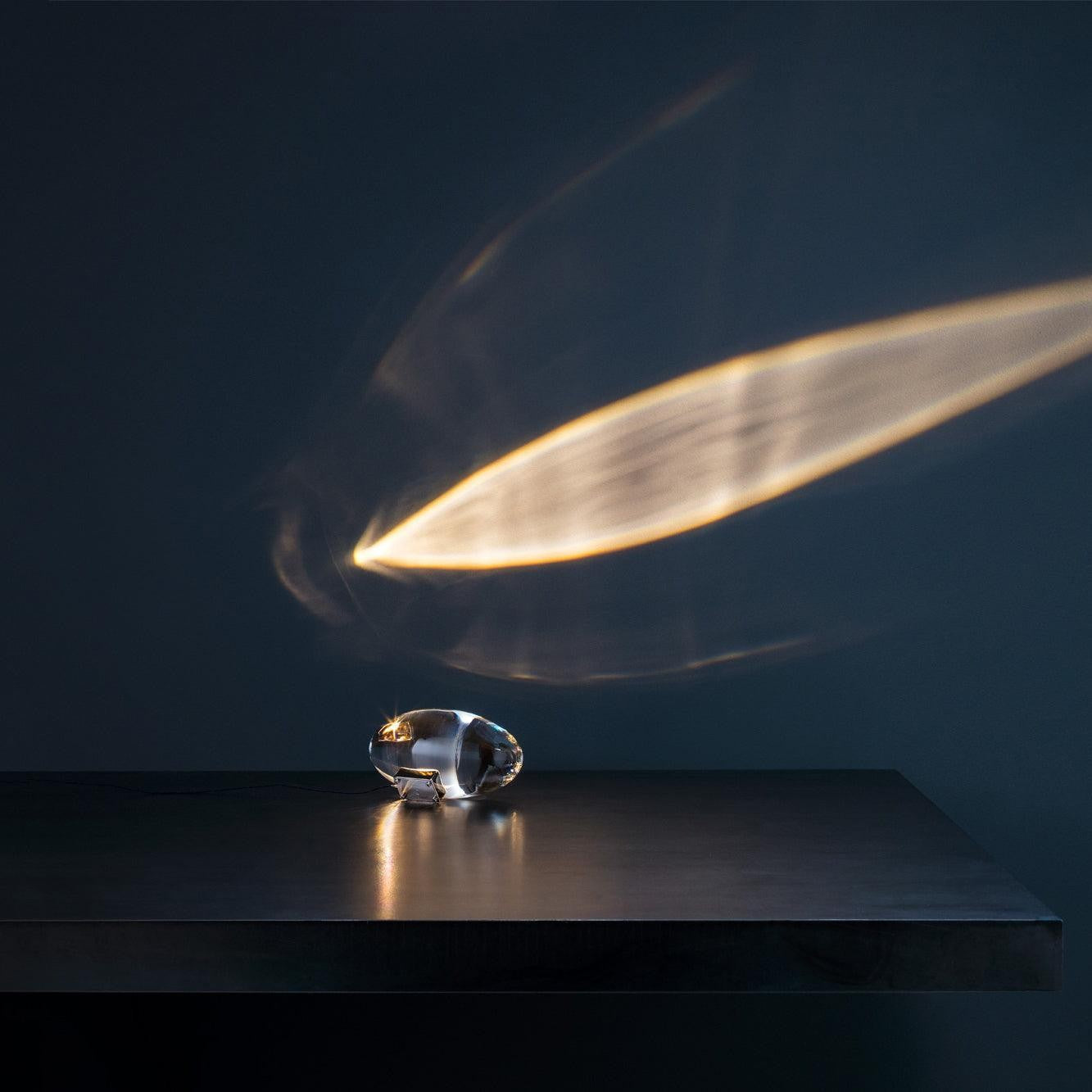 Atman Crystal Glow Table Lamp