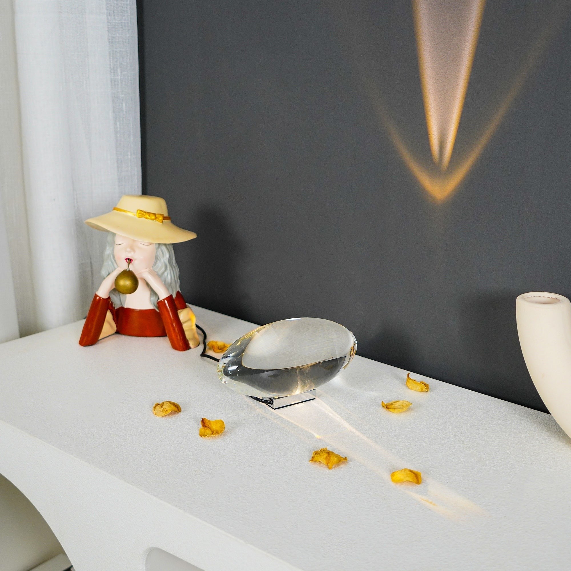 Atman Crystal Glow Table Lamp
