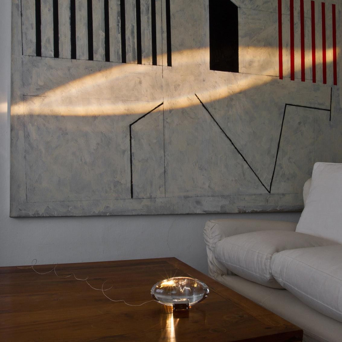 Atman Crystal Glow Table Lamp