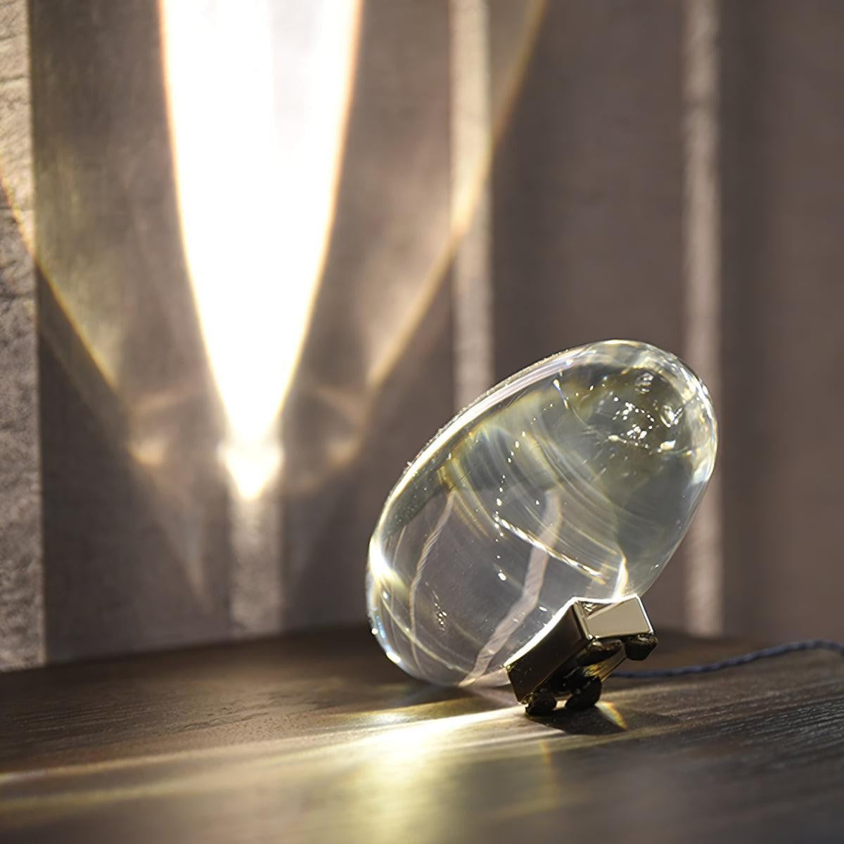 Atman Crystal Glow Table Lamp