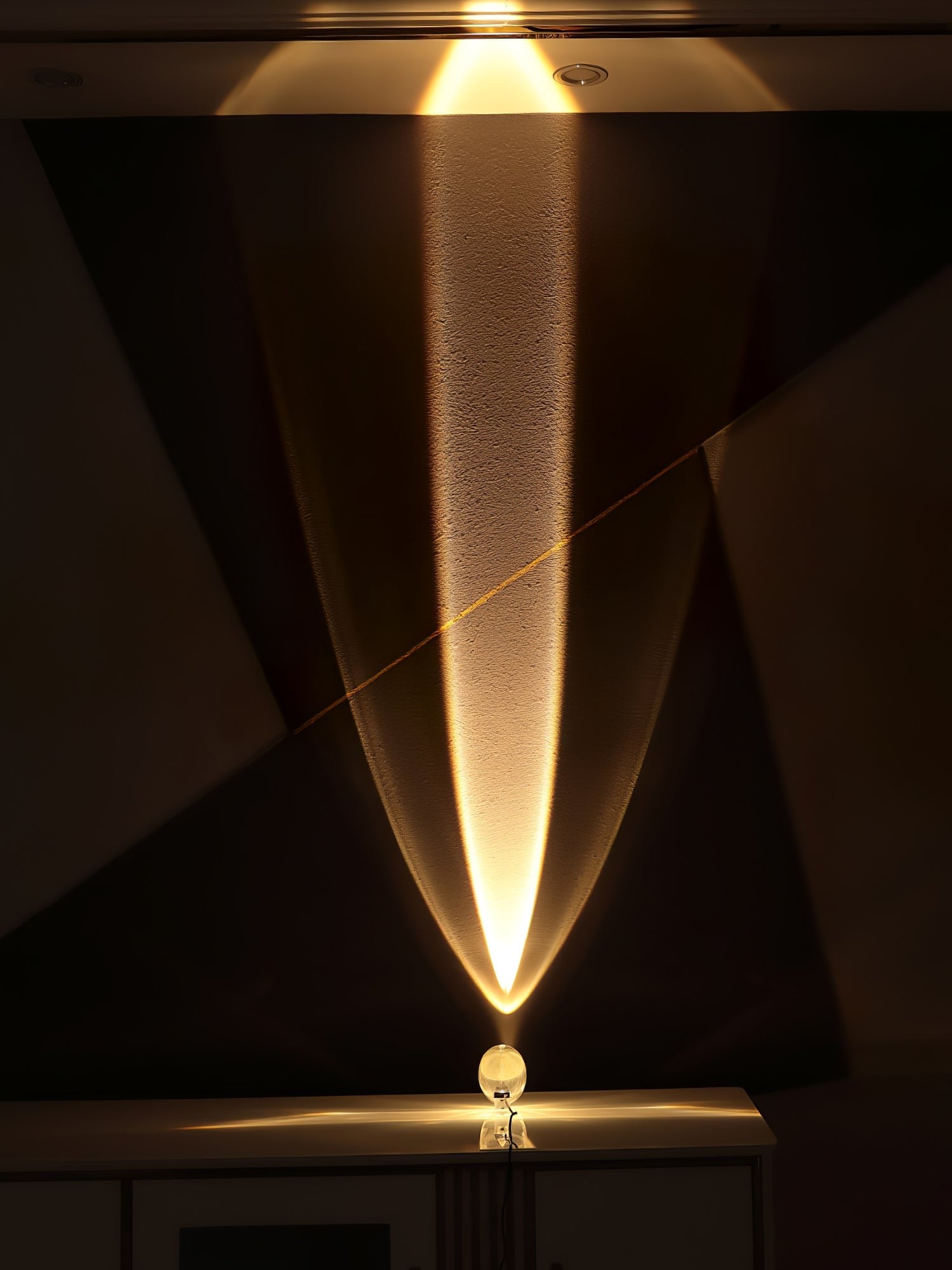 Atman Crystal Glow Table Lamp