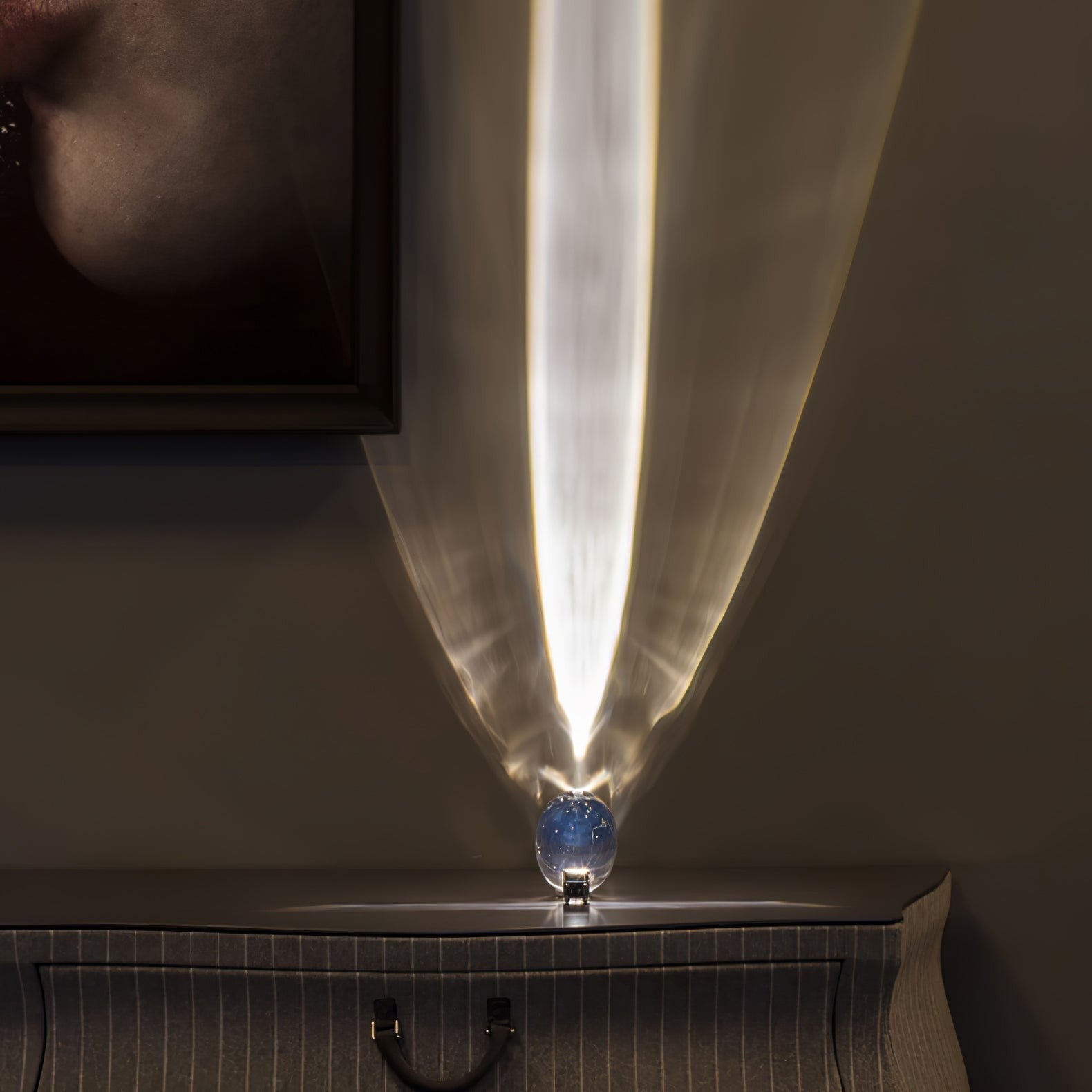 Atman Crystal Glow Table Lamp