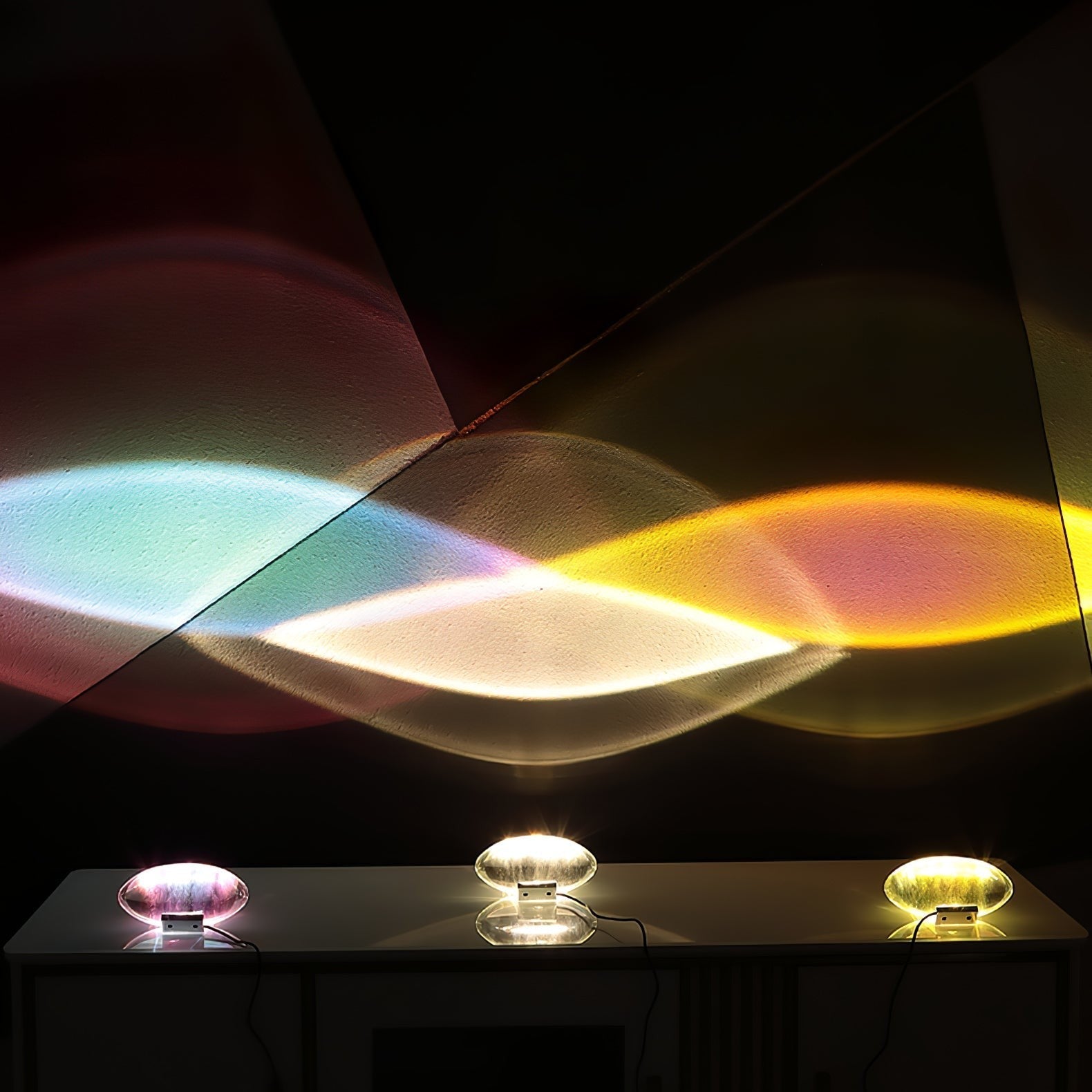 Atman Crystal Glow Table Lamp