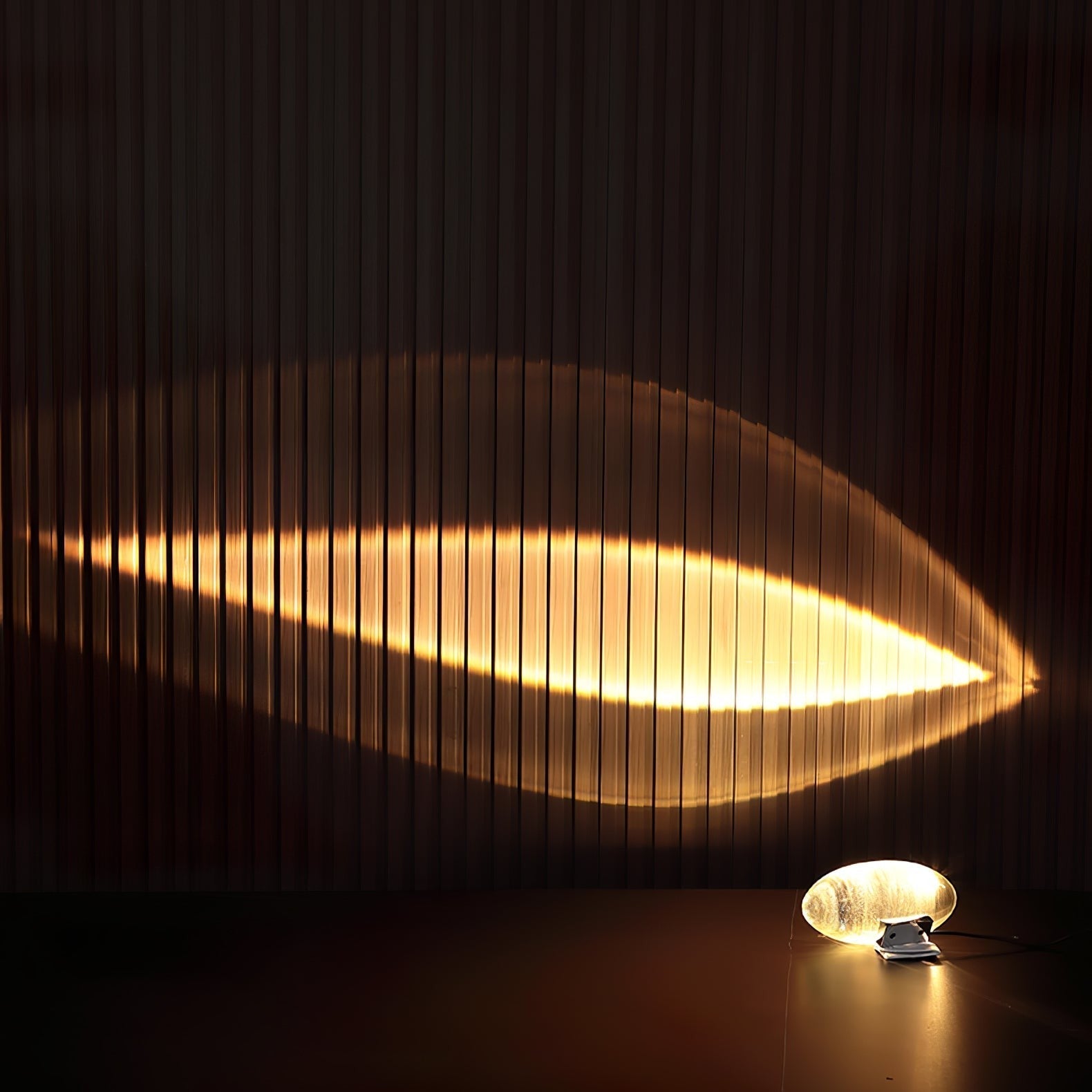 Atman Crystal Glow Table Lamp