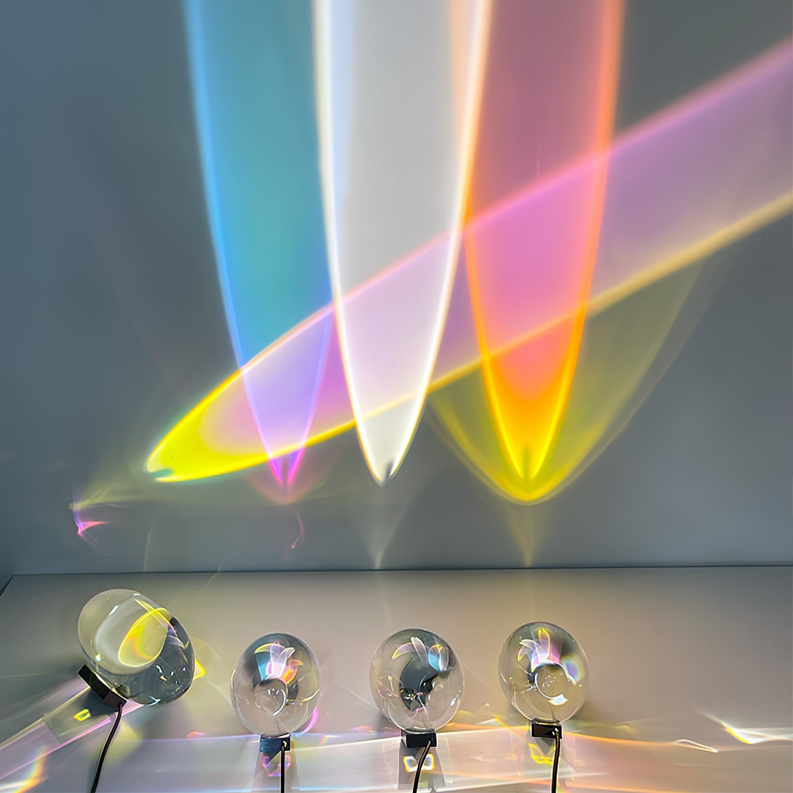Atman Crystal Glow Table Lamp