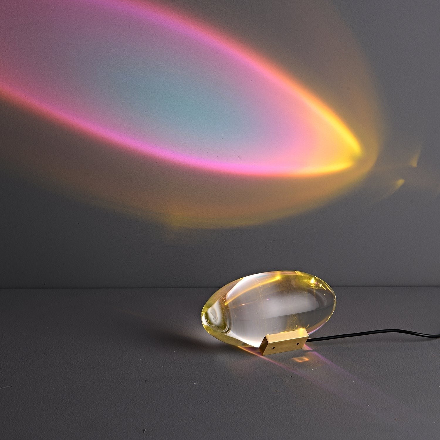 Atman Crystal Glow Table Lamp
