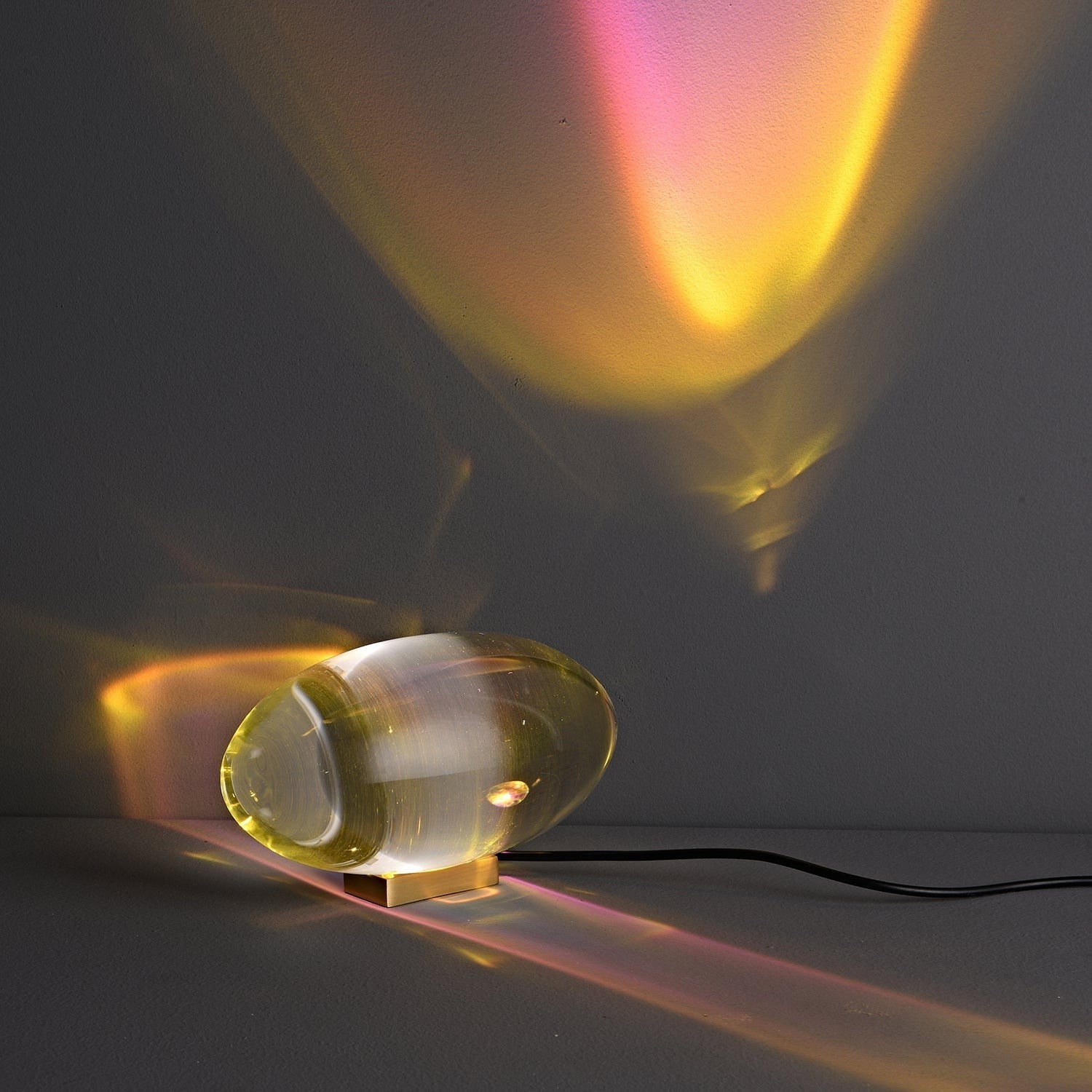 Atman Crystal Glow Table Lamp