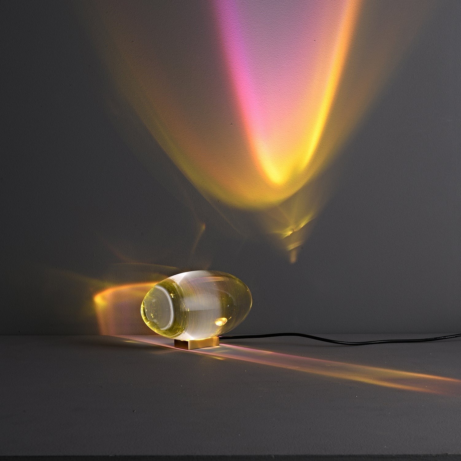 Atman Crystal Glow Table Lamp