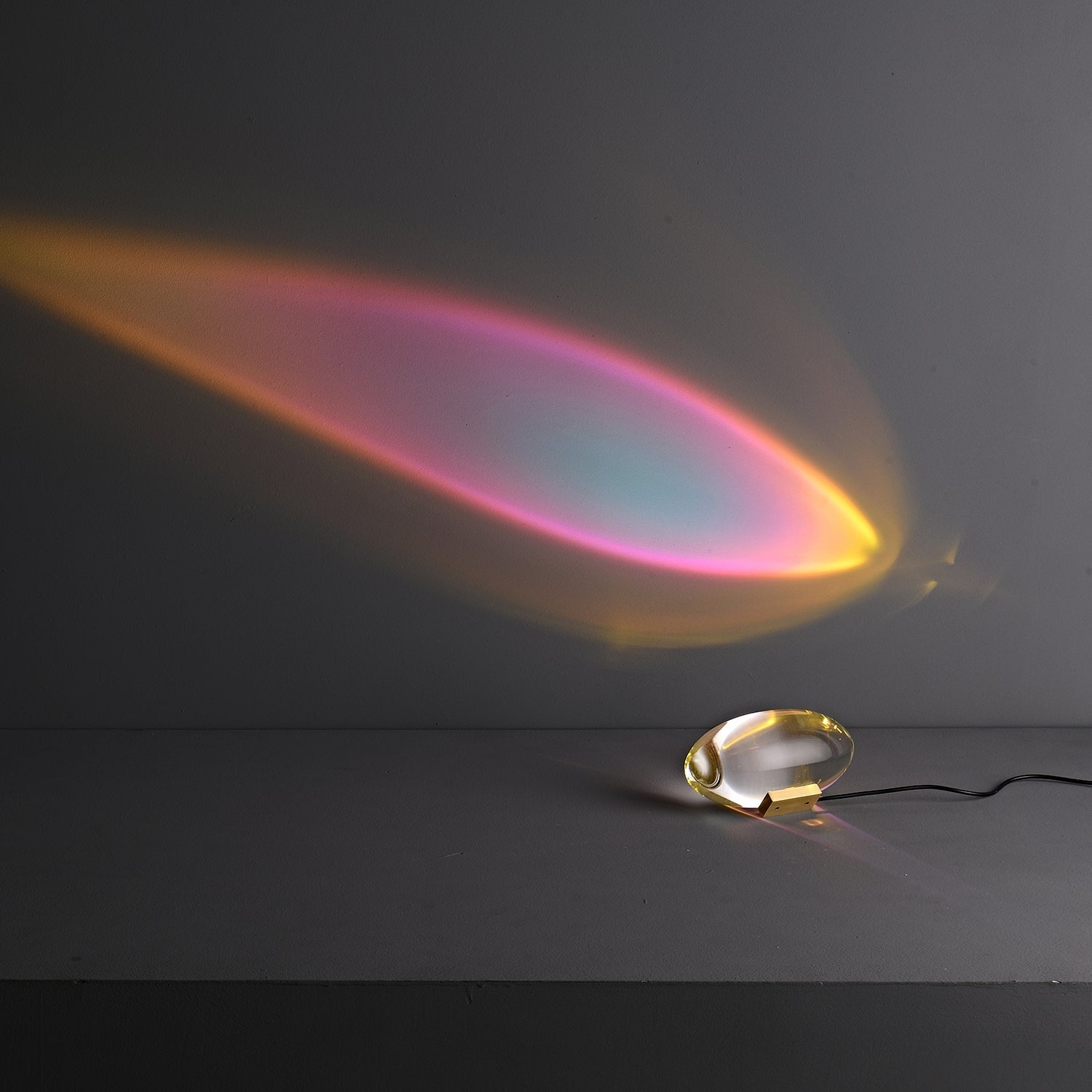 Atman Crystal Glow Table Lamp