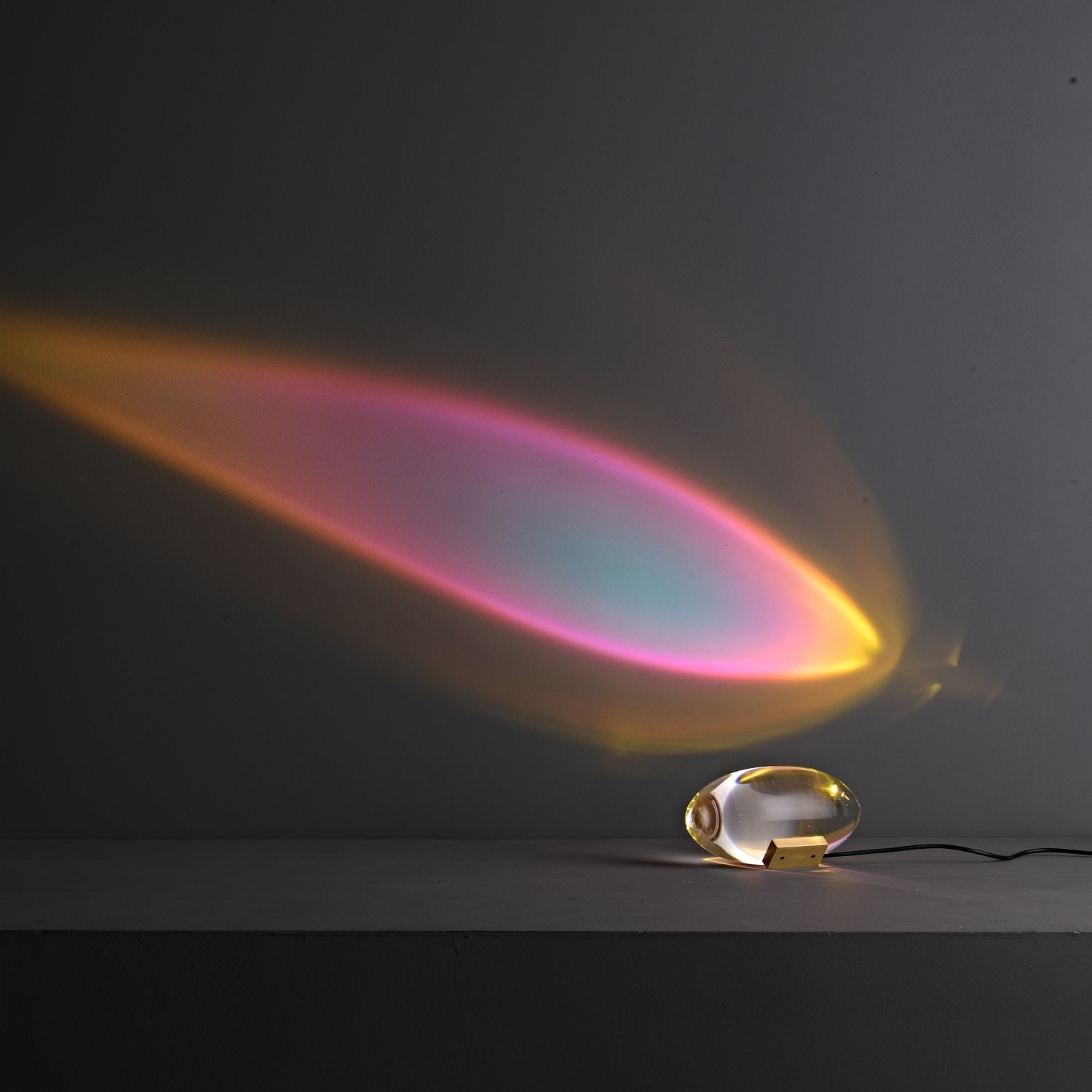 Atman Crystal Glow Table Lamp