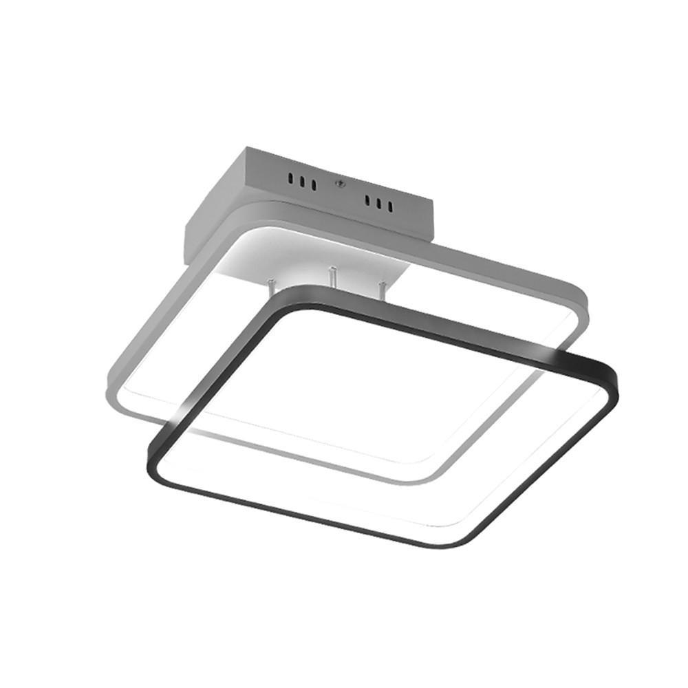 2 Square Flush Mount Ceiling Light Minimalist LED Light