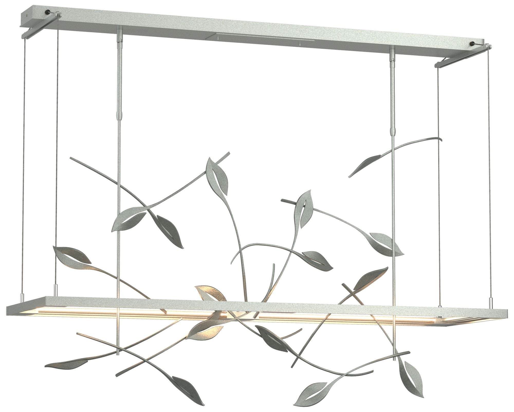 Autumn 53.4" Wide Vintage Platinum Standard Chandelier