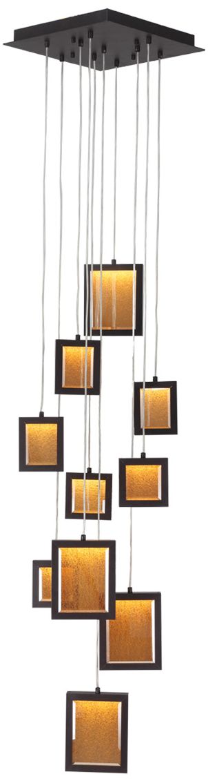 Brentwood Collection Dark Bronze Chandelier