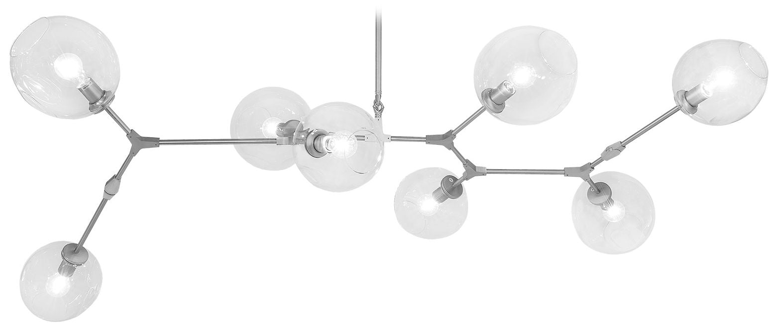 Fairfax Collection-8-Light Hanging Chandelier-Matte