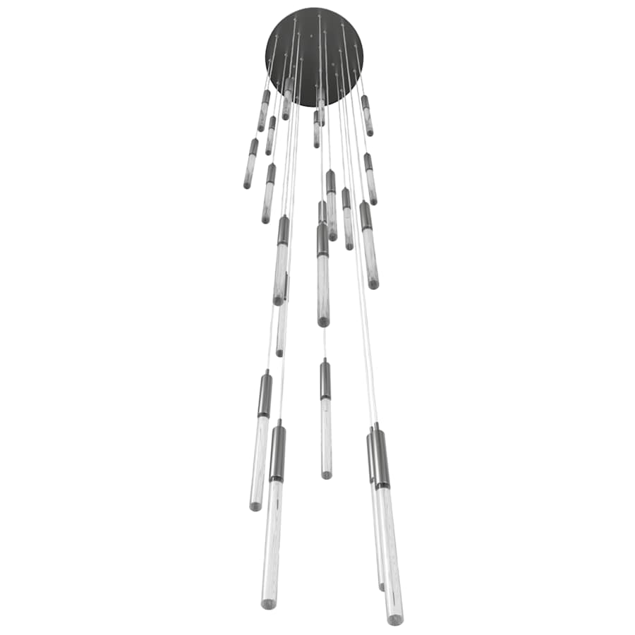 Main St. 21-Light 22" Wide LED Multi-Light Chandelier
