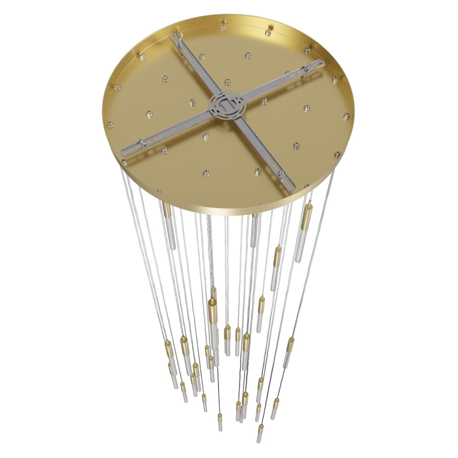 Main St. 31-Light 30" Wide LED Multi-Light Chandelier