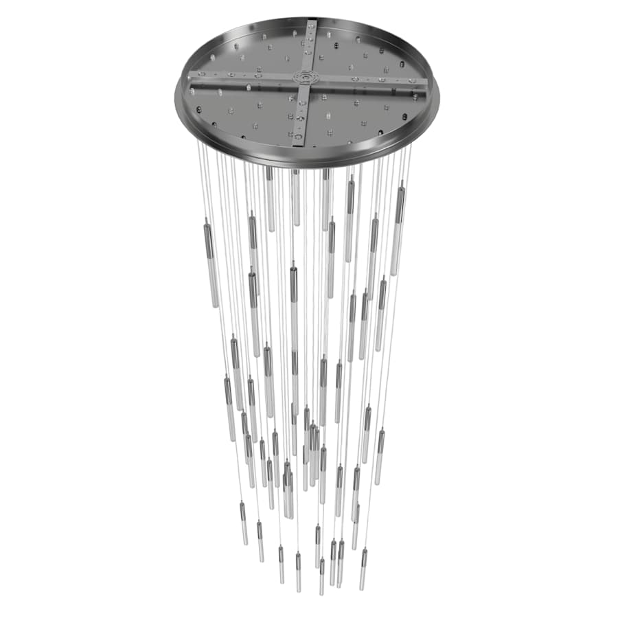 Main St. 51-Light 37" Wide LED Multi-Light Chandelier