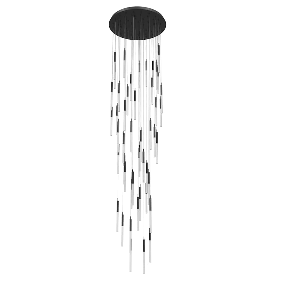 Main St. 51-Light 37" Wide LED Multi-Light Chandelier