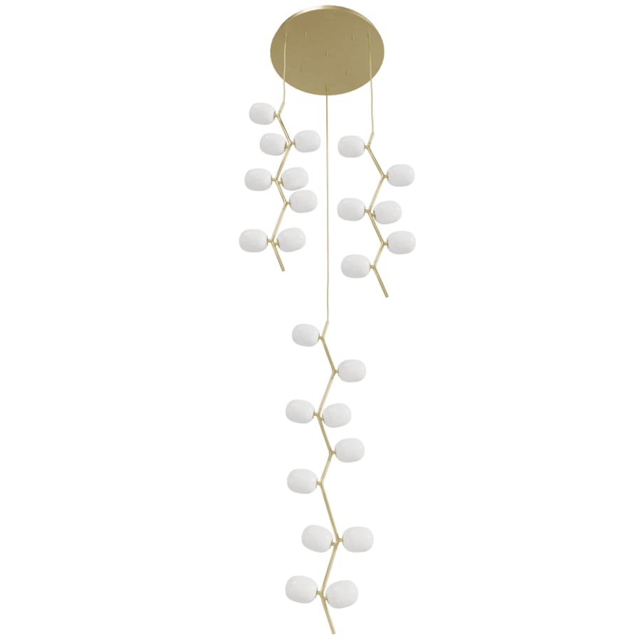 Hampton 24-Light 26" Wide Abstract Multi-Light Pendant