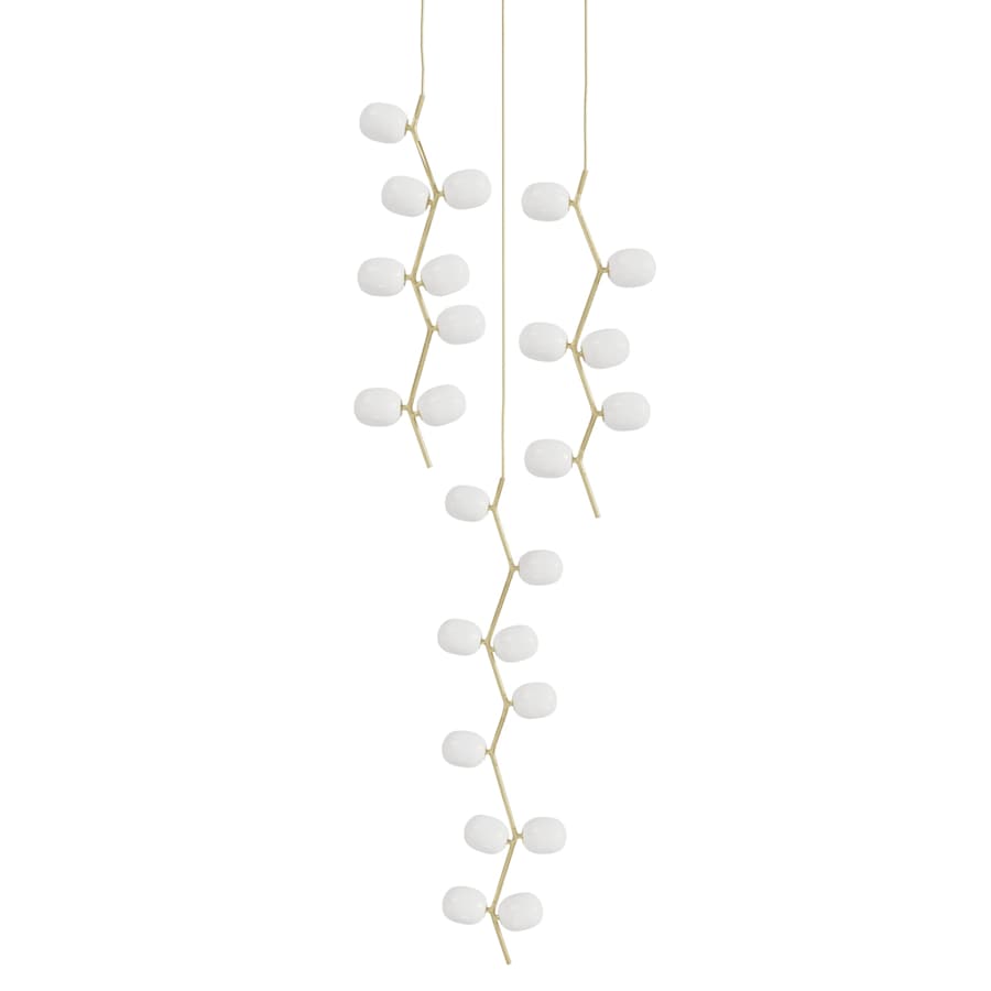 Hampton 24-Light 26" Wide Abstract Multi-Light Pendant