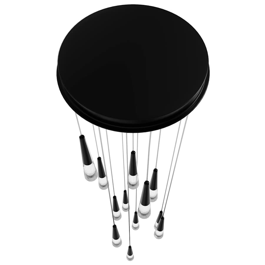 Encino 13-Light 22" Wide LED Crystal Pendant Light