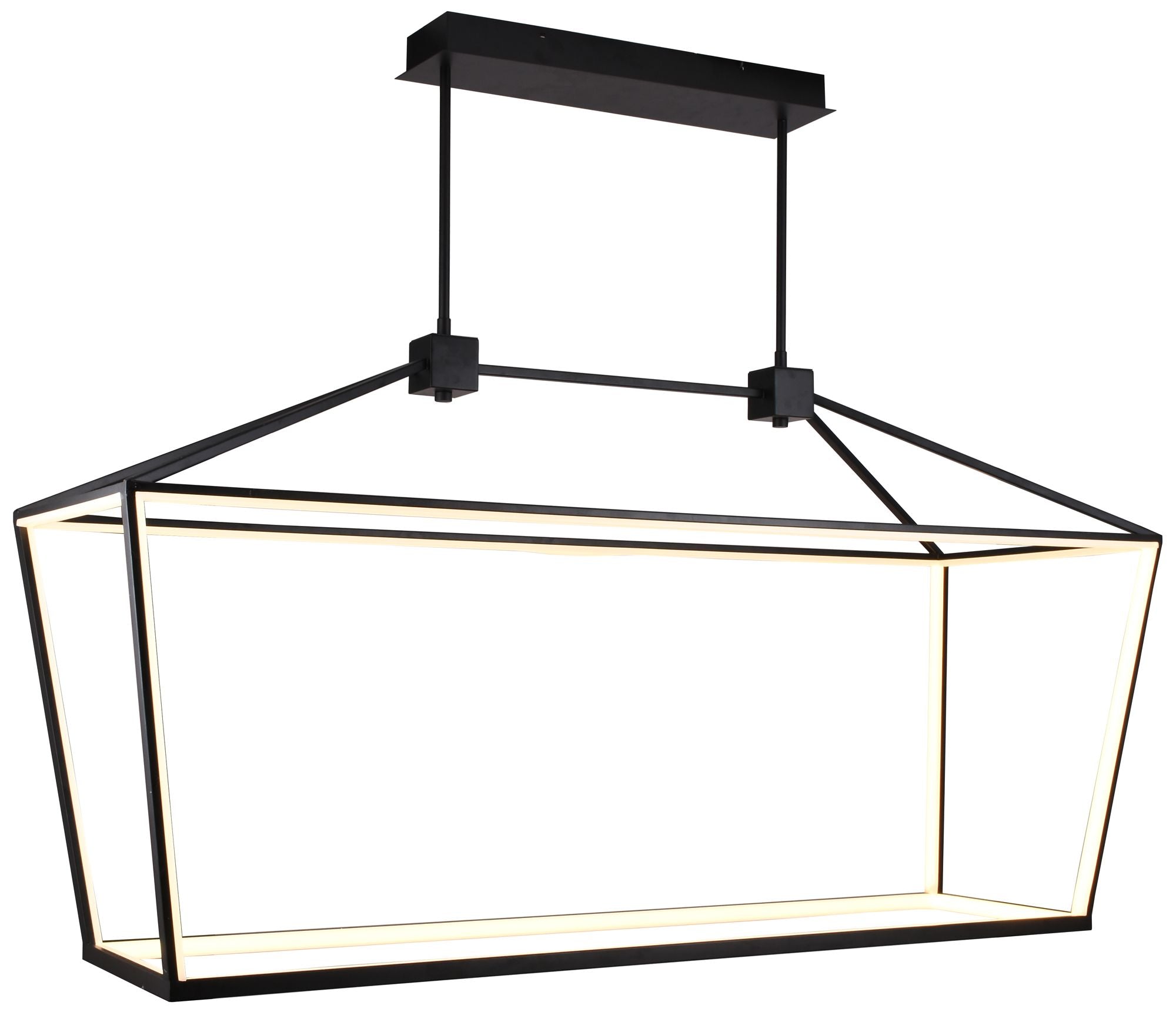 Park Ave. Hanging Chandelier Black