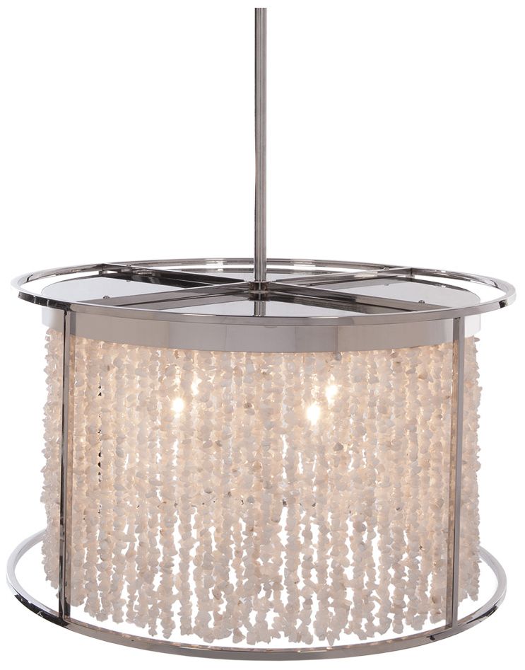 Soho Collection Hanging Chandelier Polished Nickel