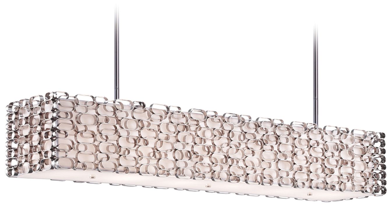 Ventura Blvd. Collection Hanging Chandelier Polished