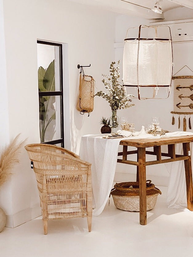 Bamboo Weave Pendant Lamp