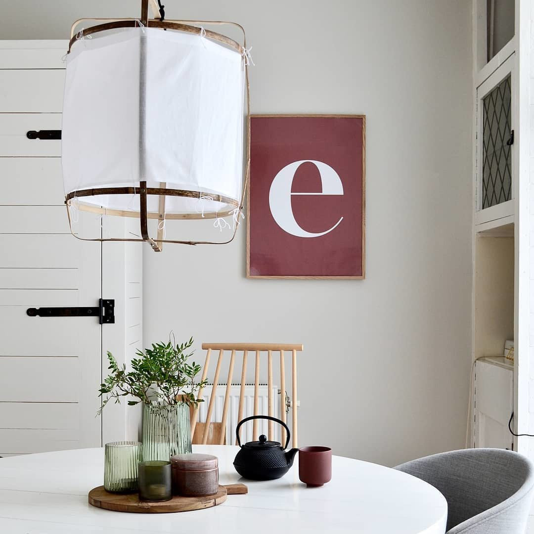 Bamboo Weave Pendant Lamp