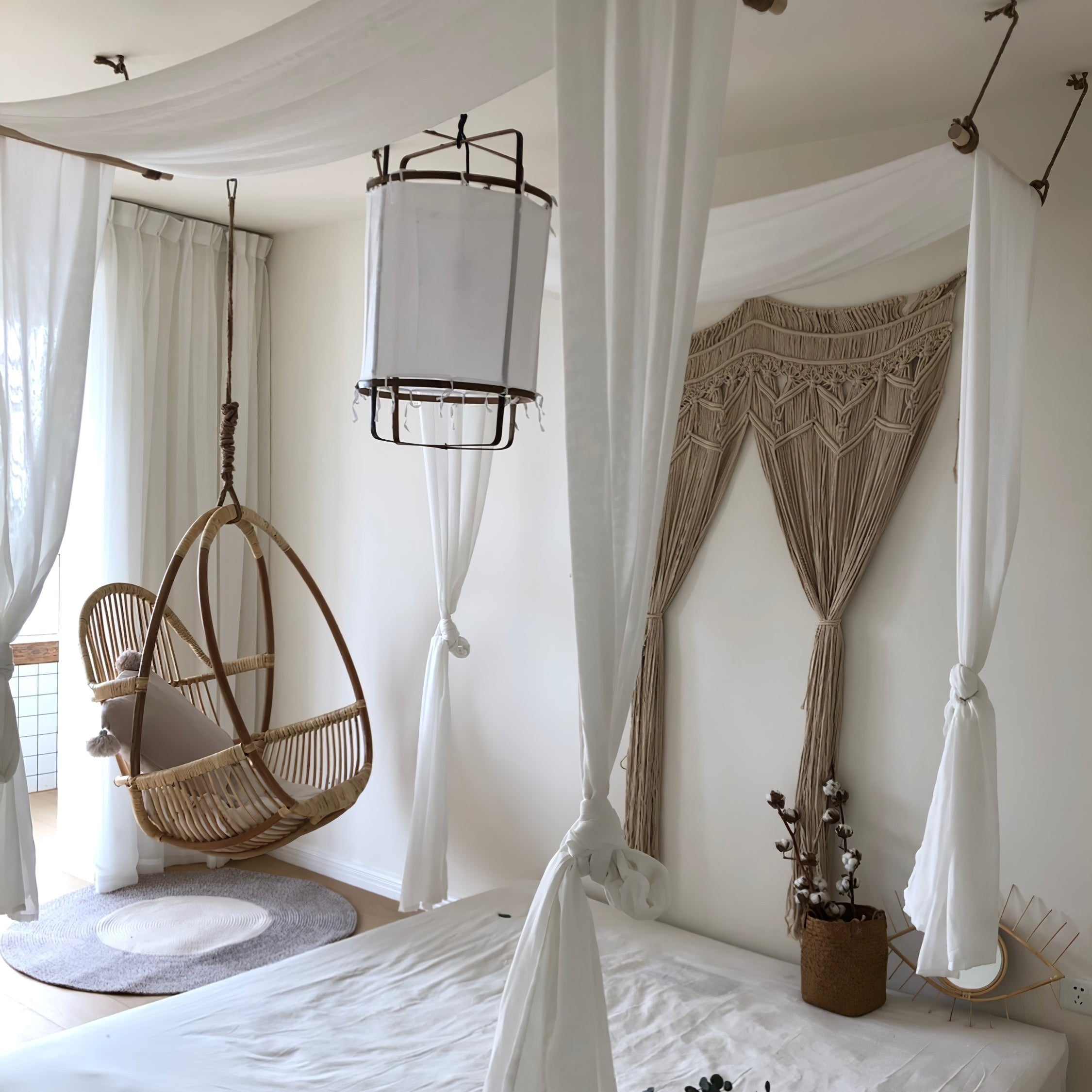 Bamboo Weave Pendant Lamp