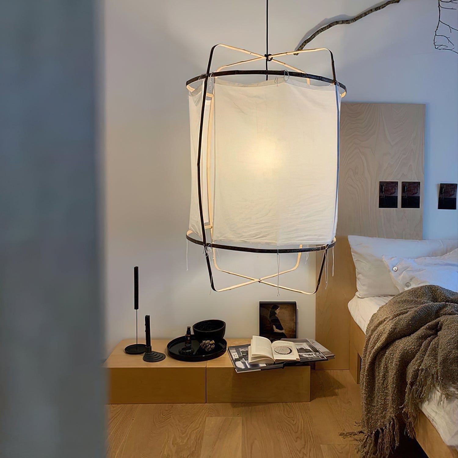 Bamboo Weave Pendant Lamp