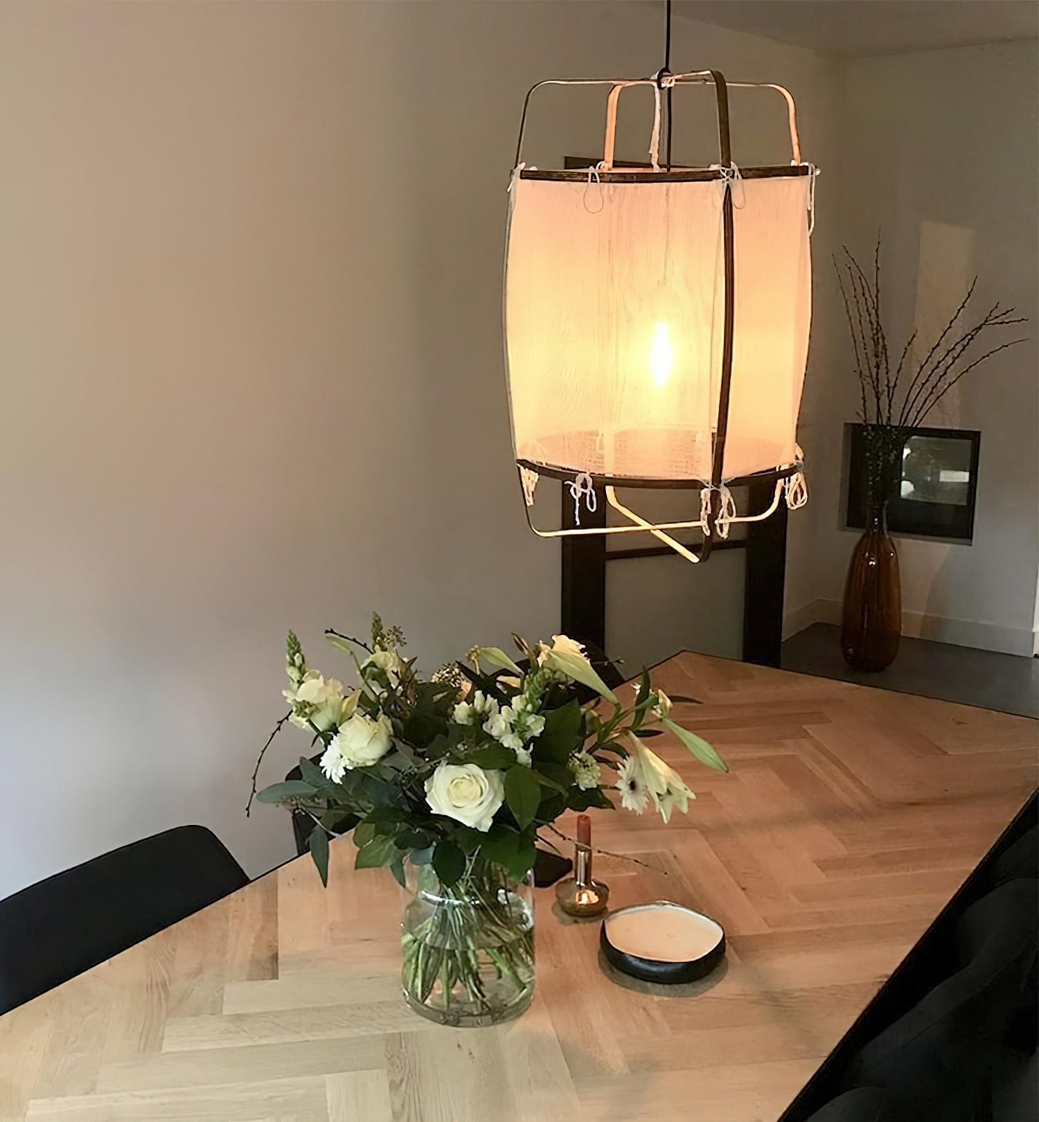 Bamboo Weave Pendant Lamp