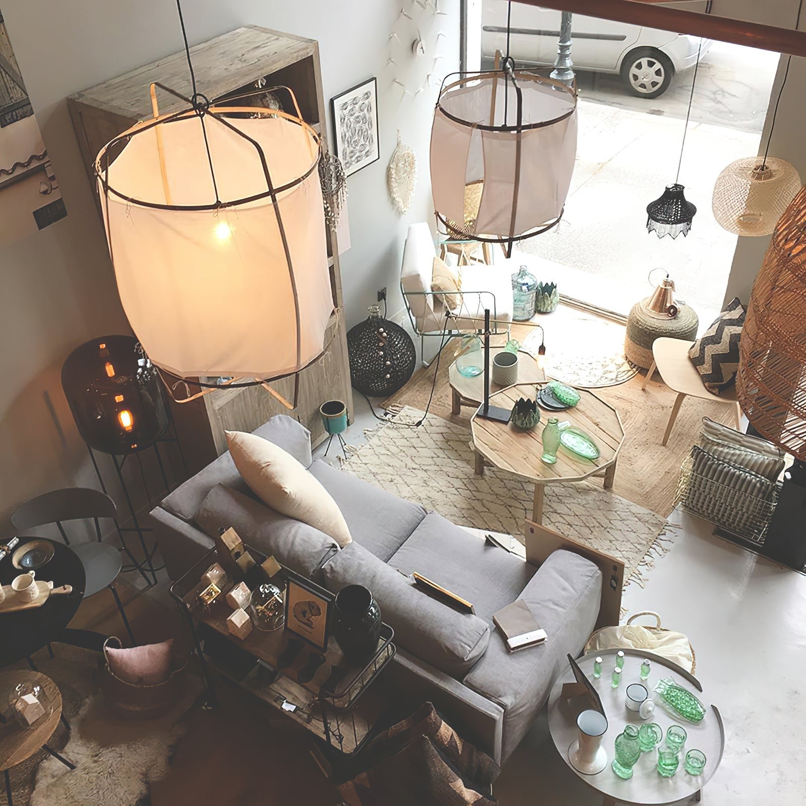Bamboo Weave Pendant Lamp