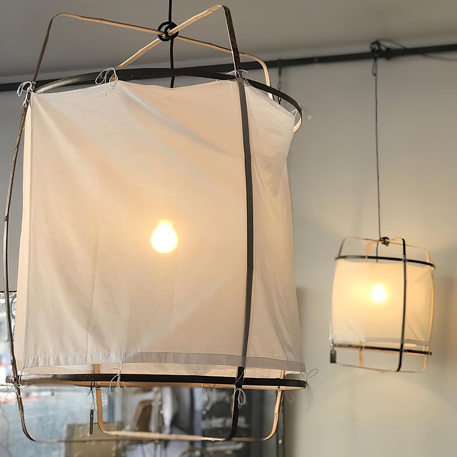 Bamboo Weave Pendant Lamp
