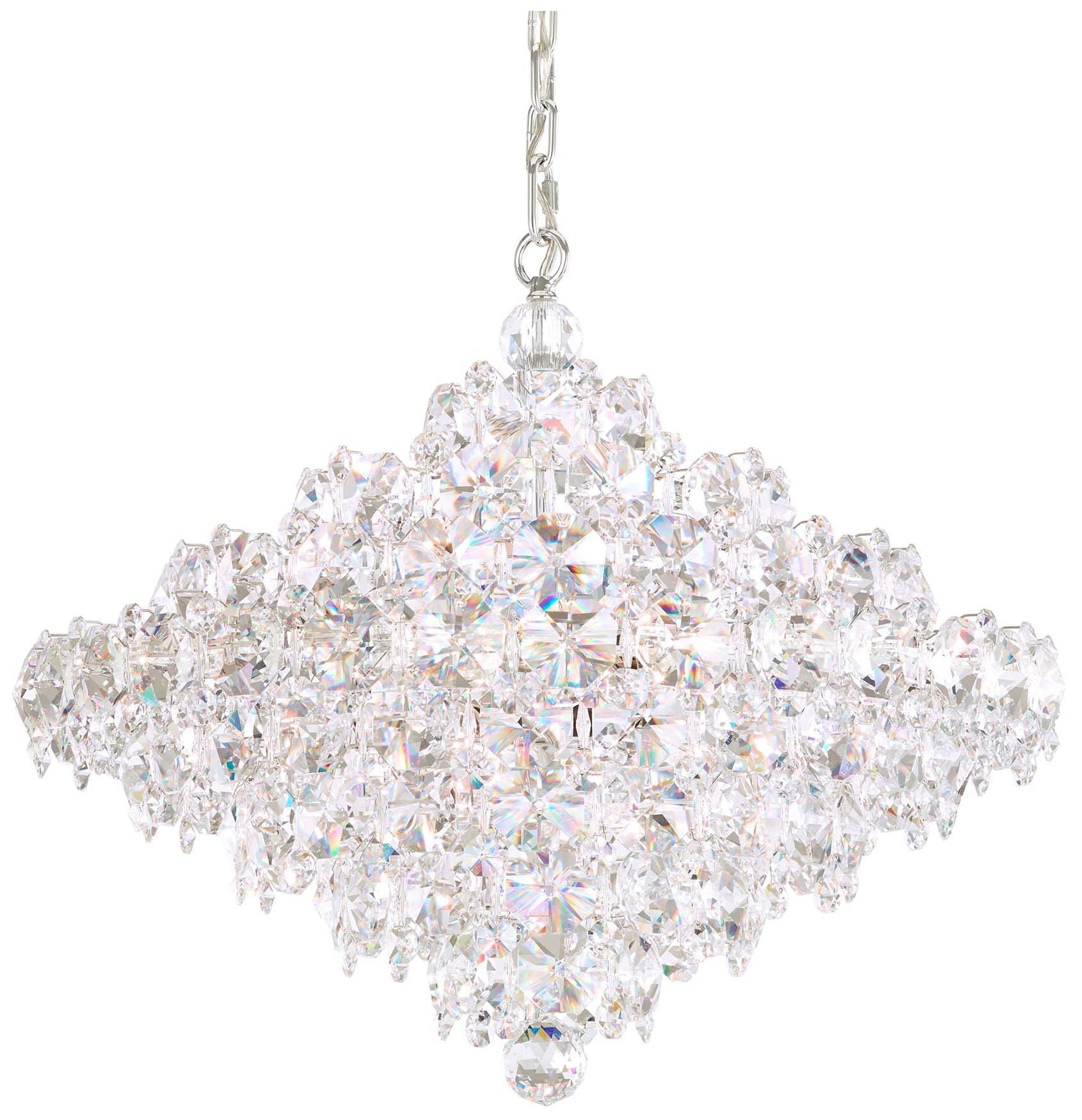 Baronet 20"H X 12-Light Crystal Chandelier